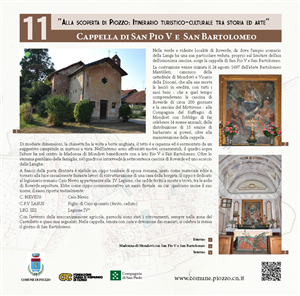 11 Cappella di San Pio V e San Bartolomeo